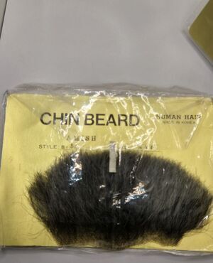 Rubie's Beard, Moustache and Side Burns Set, Salt & Pepper